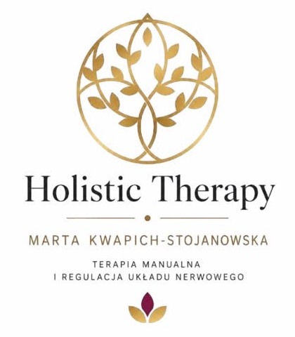 Logo Holistic Therapy – Marta Kwapich-Stojanowska, terapia manualna i regulacja układu nerwowego